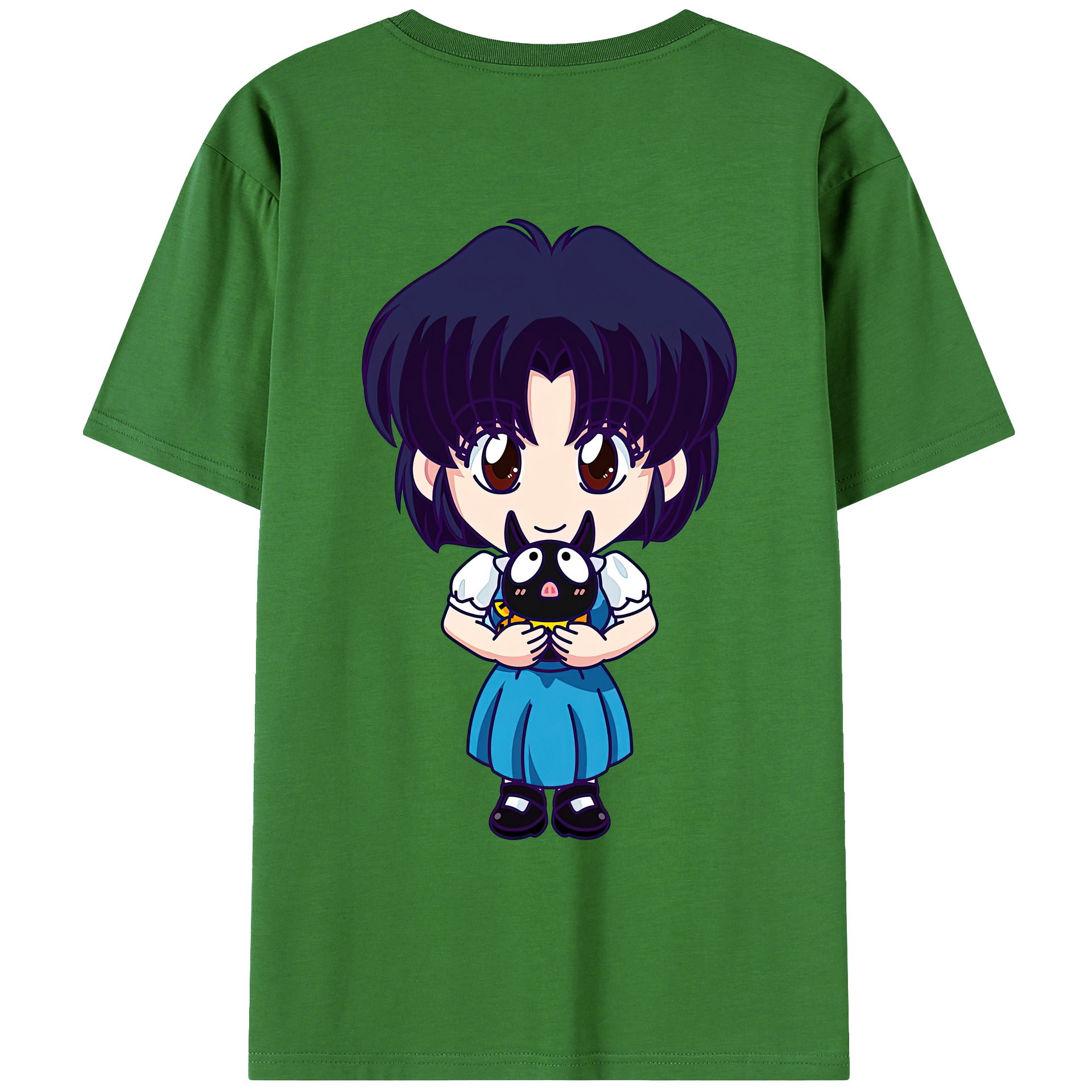 （画像用） 美少女戦士セーラームーン 水野 亜美 みずの あみ Sailor Moon Mizuno Ami レディース半袖Tシャツ(バックプリント)